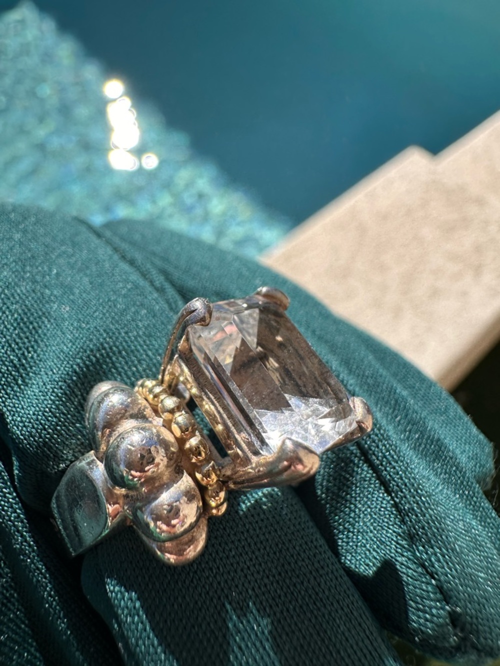 LAGOS Glacier Topaz Caviar Collection Ring - Picture 9 of 10